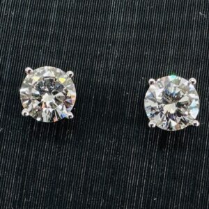 Lab Grown Diamond Stud Earrings