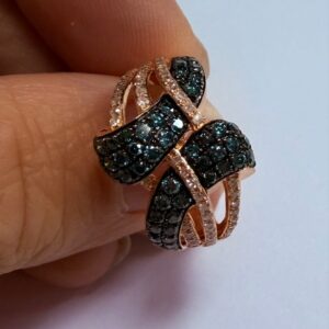 LeVian Blue Diamond Ring