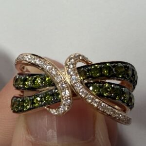 LeVian Green Diamond Ring