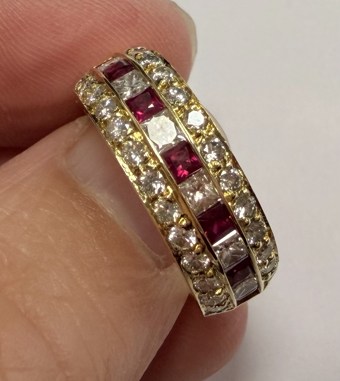 Ruby and Diamond Band - Image 2