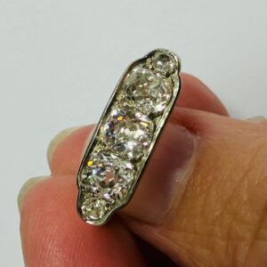Vintage 18k Diamond Ring